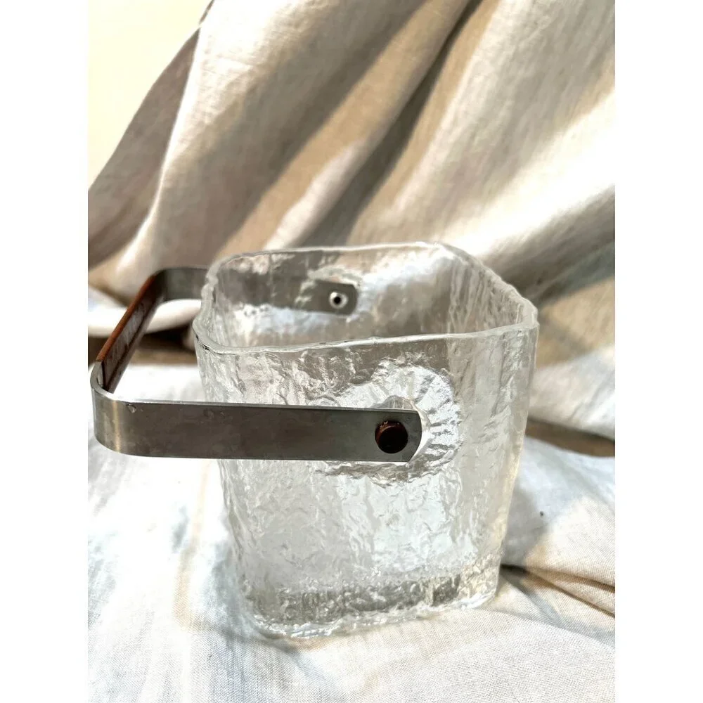 Vintage C1960s Mid Century Modern Original Hoya Japan Ice Bucket